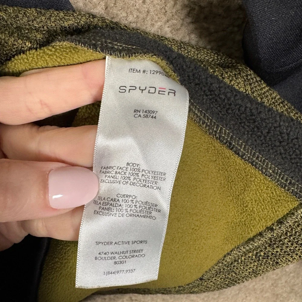 Spyder quarter zip